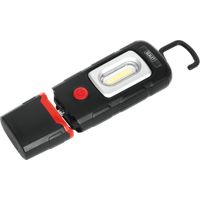 LED3601 Rechargeable 360* Inspection Lamp 3W COB LED BLACK Lithium-Polymer