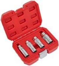 Sealey AK6556 Spark Plug Socket Set, 3/8" Square Drive, 4 Pieces