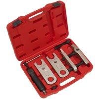 Sealey VS3814 HGV Ball Joint Splitter Hydraulic and Manual, 9 Pieces