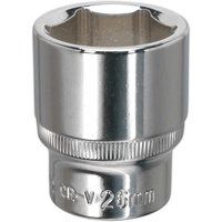 Sealey SP1226 26mm 1/2in WallDrive Socket