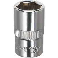WallDrive® Socket 12mm 3/8"Sq Drive Fully Polished