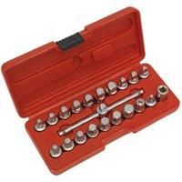 Oil Drain Plug Key Set 21pc 3/8/'/'Sq Drive