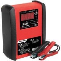 Sealey Intelligent Speed Charge Car/Van Battery Charger 15 Amp 12V Heavy Duty