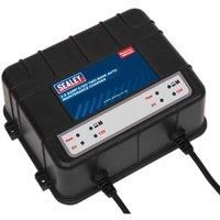 Sealey MBC250 10A (2 x 5A) 6/12V Two Bank Auto Maintenance Charger
