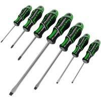 Sealey Premier AK4325HV 7 pce GripMax Slot & Pozi Magnetic Tip Screwdriver Se...