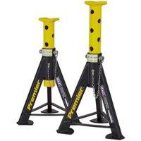 Sealey AS6Y Premier Axle Stands (Pair) 6 Tonne Capacity per Stand - Yellow