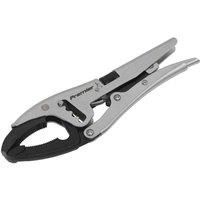 Sealey Extra wide opening Locking Pliers Grips Deeply Serrated Contoured Jaws