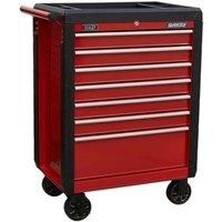 Sealey Rollcab 7 Drawer with Ball-Bearing Slides - Red AP3407