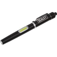 Sealey LED016 3W SMD & 1W COB LED Aluminium Penlight