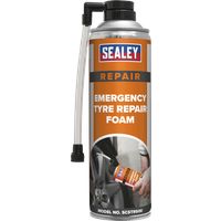 Sealey 500ml Emergency Tyre Repair Foam - SCSTR500