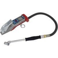Sealey Digital Tyre Inflator 0.5m Hose with Push-On Connector Garage Workshop