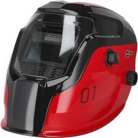 Sealey Welding Helmet Auto Darkening - Shade 9-13 - Red - PWH1