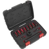 Sealey AK5617 Impact Socket Bit & Accessories Set 12pc 3/4"Sq Drive