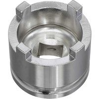 Sealey Motorcycle Swingarm Locknut Socket 4-Pin 43mm