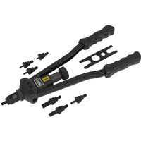 Sealey AK3985 Long-Arm Threaded Nut Riveter Adjustable Stroke Scale For accuracy