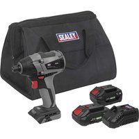 Sealey CP20VIWX  Storage Bag+Drive Brushless +Battery Charge+Power Tool Battery