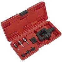 Sealey SMC4 Heavy-Duty Motorcycle Chain Splitter & Riveting Tool Set