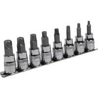 Sealey AK65601 Hex Socket Bit Set Lock On 8pc 3/8" Drive 3mm-10mm Allan Key