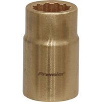 Sealey Socket 15mm 1/2"Sq Drive - Non-Sparking WallDrive®