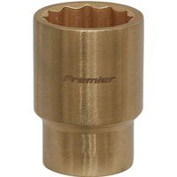 Sealey Socket 22mm 1/2"Sq Drive - Non-Sparking WallDrive®