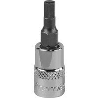 Sealey SBH002 4mm 1/4"Sq Drive Hex Socket Bit