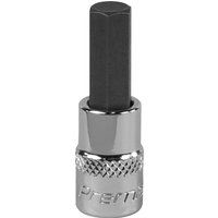 Sealey SBH005 7mm 1/4"Sq Drive Hex Socket Bit