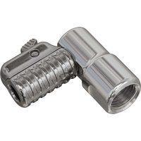 Sealey PCL6A 1/4" BSP(F) 90° Angled Swivel Tyre Inflator Clip-On Connector
