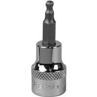 Sealey Premier Ball-End Hex Socket Bit 4mm 3/8"Sq Drive