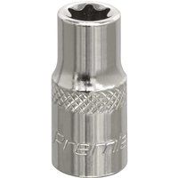 Sealey SET005 E8 1/4"Sq Drive TRX-Star Socket