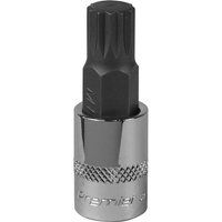 Sealey Premier Spline Socket Bit M12 3/8"Sq Drive