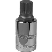 Sealey SBS018 M16 1/2"Sq Drive Spline Socket Bit