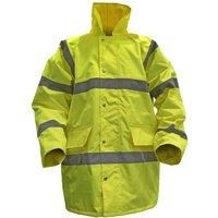 Sealey 806 Hi-Vis Motorway Jacket with Quilted Lining Various Colours and Sizes