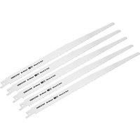 Sealey SRBR1211DF 300mm 6tpi Reciprocating Saw Blade Wood & Nail - Pack of 5