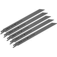 Sealey SRBR922HF 230mm 10tpi Reciprocating Saw Blade Wood & Plastics - Pack of 5