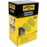 Sealey 403-200 Worksafe Disposable Ear Plugs - 200 Pairs