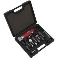 Sealey GSA675 15 Piece 90° Angle Air Die Grinder Kit