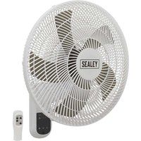 Sealey SWF18WR 230V 18in 3 Speed Wall Fan Set