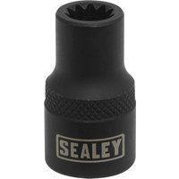 Sealey Brake Caliper Socket, 3/8"Sq Drive 8mm 11-Point Profile