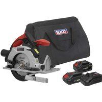 Sealey CP20VCSKIT 20V 1x4Ah 1x2Ah 150mm Circular Saw Kit