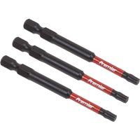 Sealey AK8268 TRX-Star T25 Impact Power Tool Bits 75mm 3pc