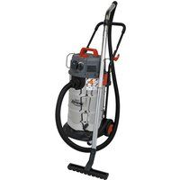 Sealey PC380M Vacuum Cleaner Industrial Dust-Free Wet/Dry 38L Stainless Steel