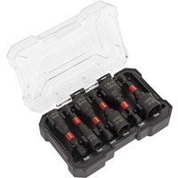 Sealey AK8287 Nut Driver Set 6pc Impact Grade