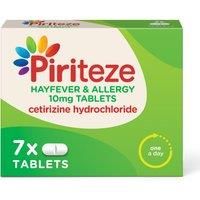 Piriteze 7 allergy tablets New Boxed