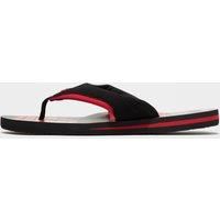 Men's Jekyl Torn Flip Flops, Black
