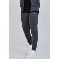 SikSilk Men's Essentials Poly Track Pants in Grey | Size: XL