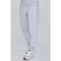 SikSilk Men's Essentials Joggers in Grey | Size: XL