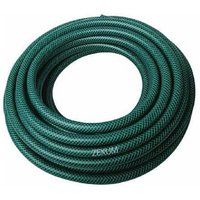 Zexum 15m Reinforced Green PVC Garden Hose