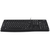 Logitech K120 Wired Business Keyboard, QWERTY Spanish Layout - Black