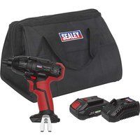 Sealey CP20VIDKIT1 Cordless Impact Driver Kit 1/4" Hex Drive 20V 2Ah