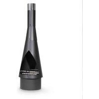 Dellonda Outdoor/Garden/Patio Conical Chiminea, Fireplace, Fire Pit, Heater, H127cm - Black Steel - DG109